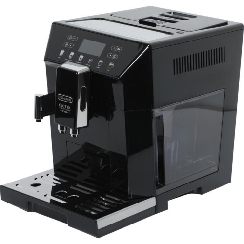 Кофемашина Delonghi Eletta Cappuccino Evo ECAM46.860.B 1450Вт черный/серебристый