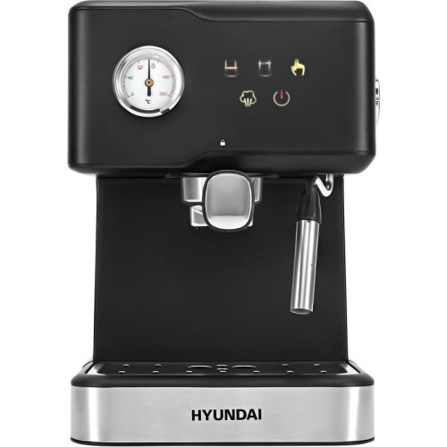 Кофеварка рожковая Hyundai HEM-4204 1000Вт черный