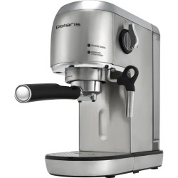 Кофеварка рожковая Polaris PCM 2001AE 1400Вт нержавеющая сталь