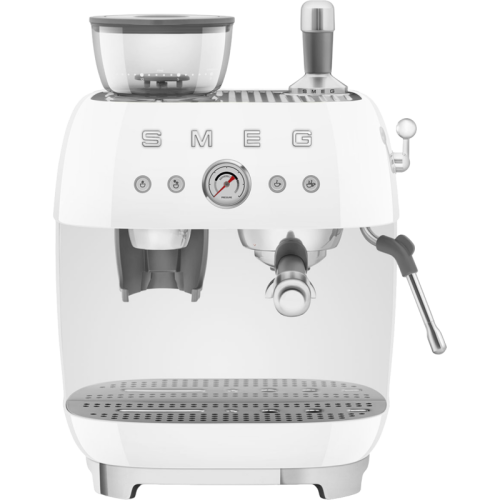 SMEG EGF03WHEU Кофемашина-эспрессо со встроенной кофемолкой, цвет белый