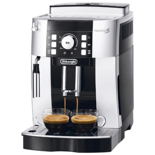Кофемашина Delonghi Magnifica S ECAM 21.117.SB 1450Вт серебристый/черный