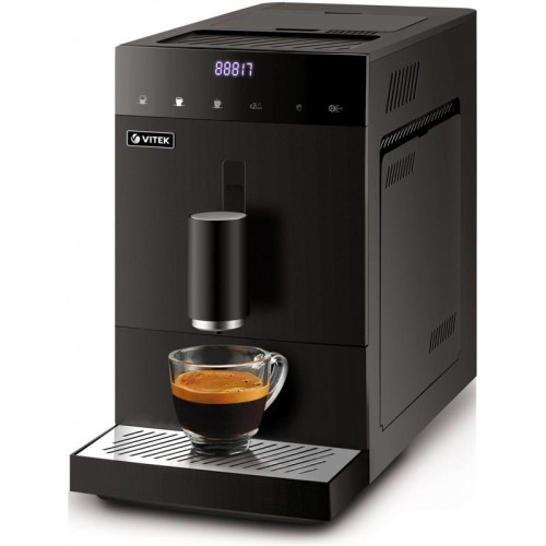 Кофемашина Vitek Metropolis VT-8700 1350Вт черный