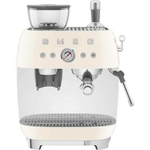 SMEG EGF03CREU Кофемашина-эспрессо со встроенной кофемолкой, цвет кремовый