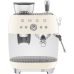 SMEG EGF03CREU Кофемашина-эспрессо со встроенной кофемолкой, цвет кремовый