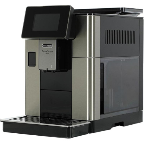 Кофемашина Delonghi ECAM610.75.MB 1450Вт черный/серебристый