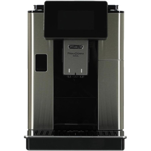 Кофемашина Delonghi ECAM610.75.MB 1450Вт черный/серебристый