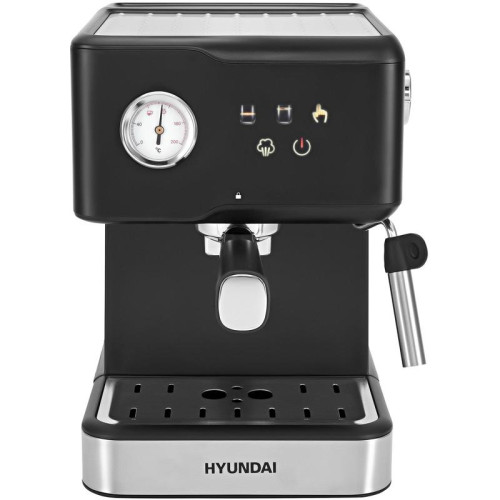 Кофеварка рожковая Hyundai HEM-4204 1000Вт черный
