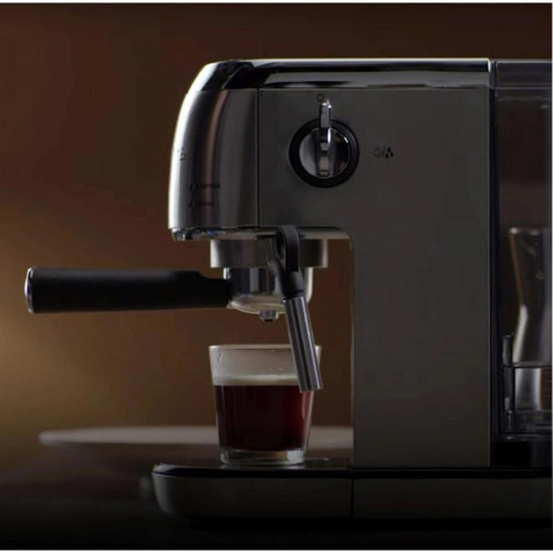 Кофеварка рожковая Polaris PCM 2001AE 1400Вт нержавеющая сталь