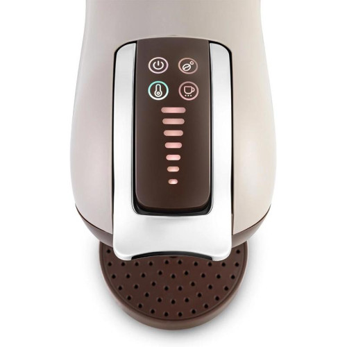 Кофемашина Kitfort КТ-7448 1400Вт коричневый/бежевый