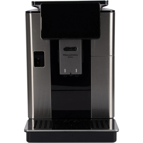 Кофемашина Delonghi Primadonna Soul ECAM610.74.MB 1450Вт черный/серебристый Кофемашина Delonghi Primadonna Soul ECAM610.74.MB 1450Вт черный/серебристый