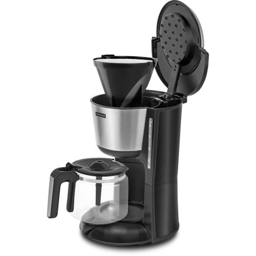 Кофеварка капельная Rondell 1100-RE-01 1000Вт серебристый/черный Кофеварка капельная Rondell 1100-RE-01 1000Вт серебристый/черный