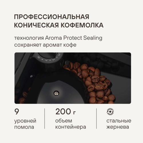 Кофемашина Rondell RDE-1116 1400Вт черный