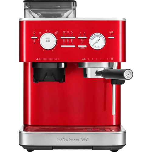 Полуавтоматическая кофемашина KitchenAid, цвет карамельное яблоко