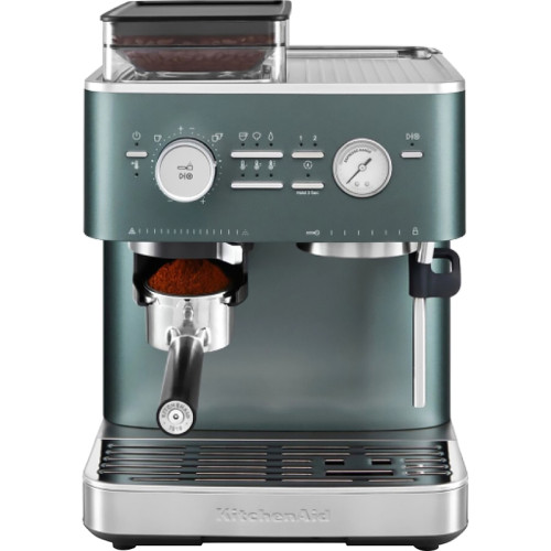 Полуавтоматическая кофемашина KitchenAid, цвет можжевельник