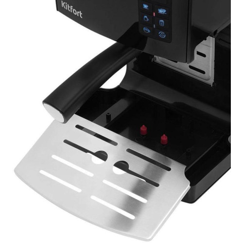 Кофеварка рожковая Kitfort КТ-743 1400Вт черный Кофеварка рожковая Kitfort КТ-743 1400Вт черный