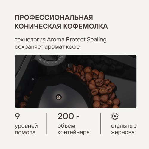 Кофемашина Rondell RDE-1116 1400Вт черный