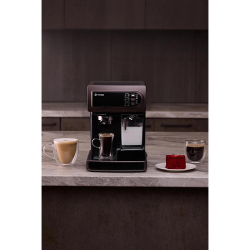 Кофеварка рожковая Vitek VT-1517 VT 1238Вт фиолетовый