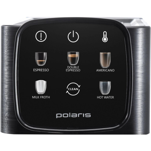 Кофеварка рожковая Polaris PCM 1551E Adore Crema 1500Вт черный