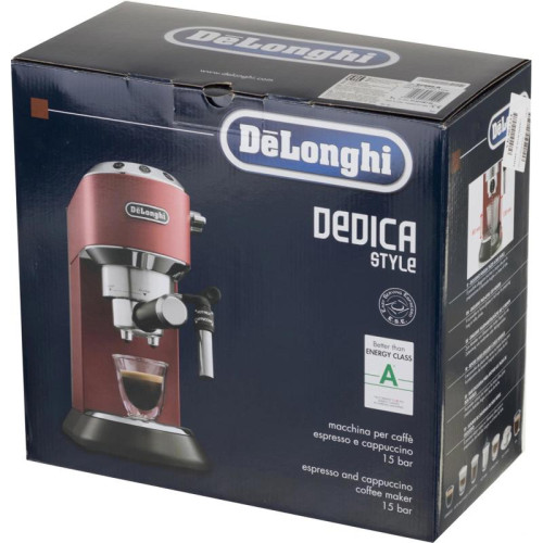 Кофеварка рожковая Delonghi EC685.R 1350Вт красный