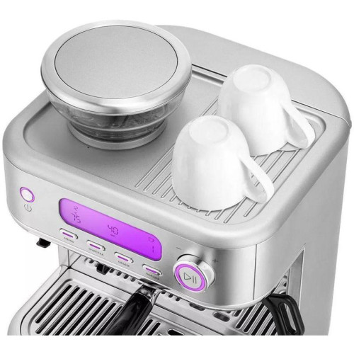 Кофемашина Kitfort КТ-7113 1480Вт нержавеющая сталь