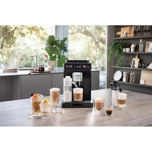 Кофемашина Delonghi Eletta Explore ECAM450.55.G 1450Вт серебристый/черный