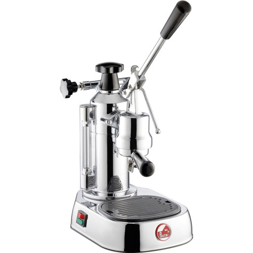 Кофемашина SMEG/ Europiccola, Леверная кофемашина-эспрессо, нержавеющая сталь/ручки и крышка из бакелита