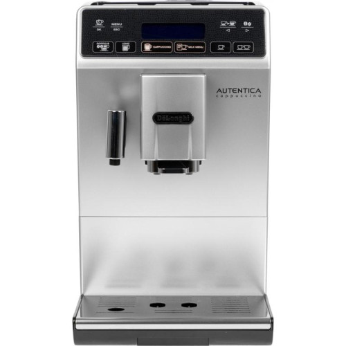 Кофемашина Delonghi Autentica ETAM29.660.SB 1450Вт серебристый/черный