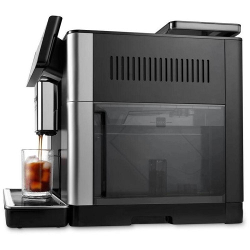 Кофемашина Delonghi ECAM630.55.SM 1450Вт черный/серебристый