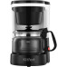 Кофеварка капельная Kitfort КТ-7486 550Вт черный/белый Кофеварка капельная Kitfort КТ-7486 550Вт черный/белый