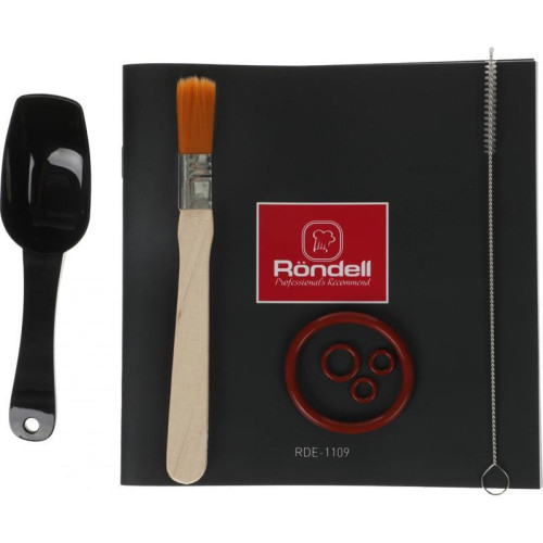 Кофемашина Rondell RDE-1109 1350Вт черный/серебристый