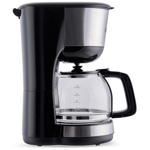 Кофеварка капельная Domfy metal DSM-CM301 1000Вт черный/серебристый