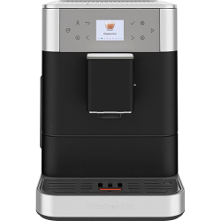 Автоматическая эспрессо-машина KitchenAid, 2.2 л, одновременное приготовление двух чашек, 5 уровней крепости кофе, автоматическая очистка, автоматическая декальцинация, цветной дисплей, сенсорное управление, 15 рецептов, автоматическое вспенивание молока,