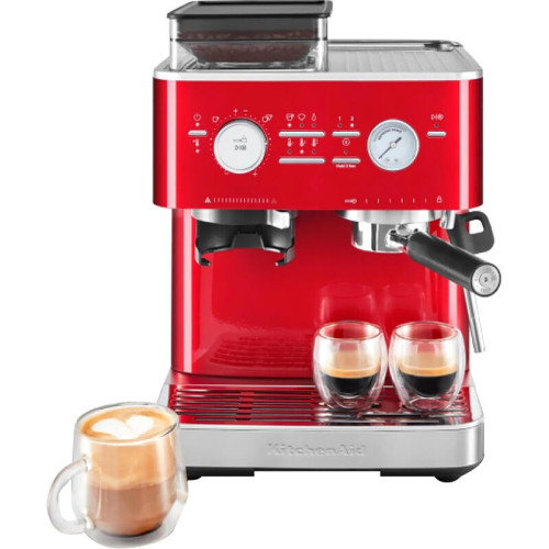 Полуавтоматическая кофемашина KitchenAid, цвет карамельное яблоко Полуавтоматическая кофемашина KitchenAid, цвет карамельное яблоко