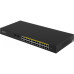 Коммутатор Netis P124GH (L2) 24x100Мбит/с 2x1Гбит/с 1xКомбо(1000BASE-T/SFP) 1SFP 24PoE 24PoE+ 360W неуправляемый