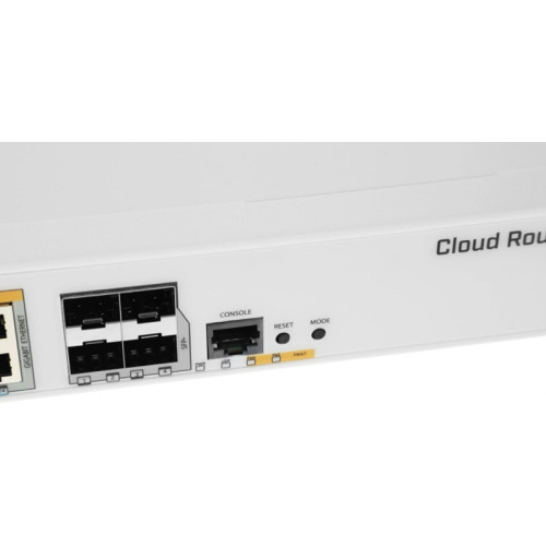 Коммутатор/ CRS328-24P-4S+RM Cloud Router Switch 24 port Gigabit Ethernet router/switch with four 10Gbps SFP+ ports in 1U rackmount case, Dual Boot and PoE output, 500W