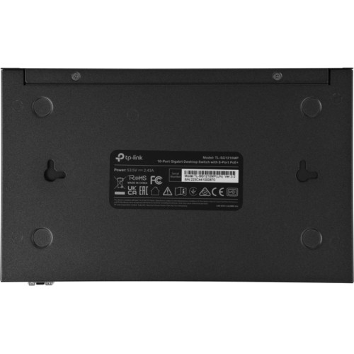 Коммутатор/ 10-Port Gigabit Desktop Switch with 8-Port PoE+