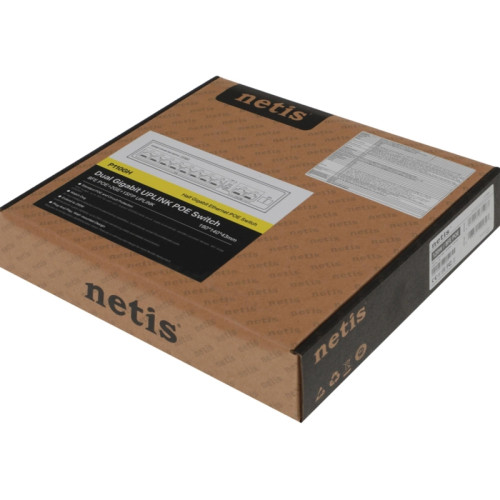 Коммутатор Netis P110GH (L2) 8x100Мбит/с 2x1Гбит/с 1SFP 8PoE 8PoE+ 120W неуправляемый Коммутатор Netis P110GH (L2) 8x100Мбит/с 2x1Гбит/с 1SFP 8PoE 8PoE+ 120W неуправляемый
