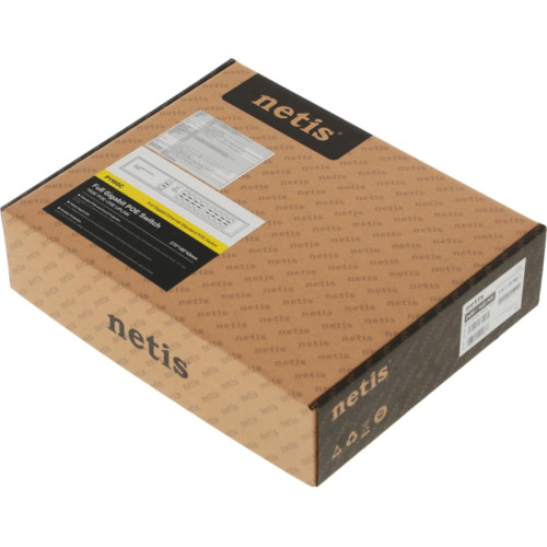 Коммутатор Netis P116GC (L2) 18x1Гбит/с 16PoE+ 240W неуправляемый