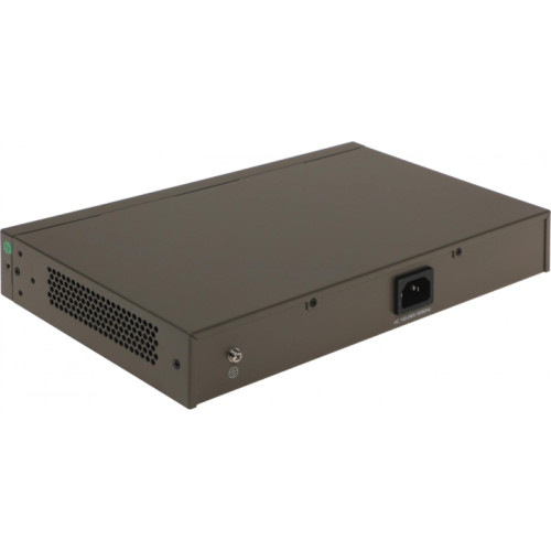 Коммутатор/ Tenda TEF1118P-16-150W Коммутатор неуправляемый PoE, 18 портов, 16х100 Мбит/с, 2x1 Гбит/с, PoE 16х30 Вт (до 130Вт), установка в стойку