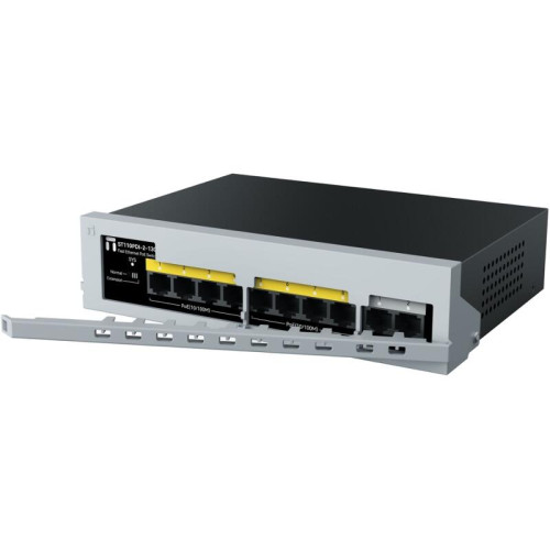 Коммутатор/ Неуправляемый PoE коммутатор Fast Ethernet, 8 портов 100 Мбит/с PoE+, 2 Uplink порта 100 Мбит/с RJ45, БП 130 Вт Коммутатор/ Неуправляемый PoE коммутатор Fast Ethernet, 8 портов 100 Мбит/с PoE+, 2 Uplink порта 100 Мбит/с RJ45, БП 130 Вт