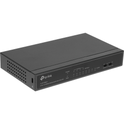 Коммутатор/ 8-port 10/100 Mbps unmanaged switch with 4 PoE ports, metal case, desktop installation, PoE budget-41w.
