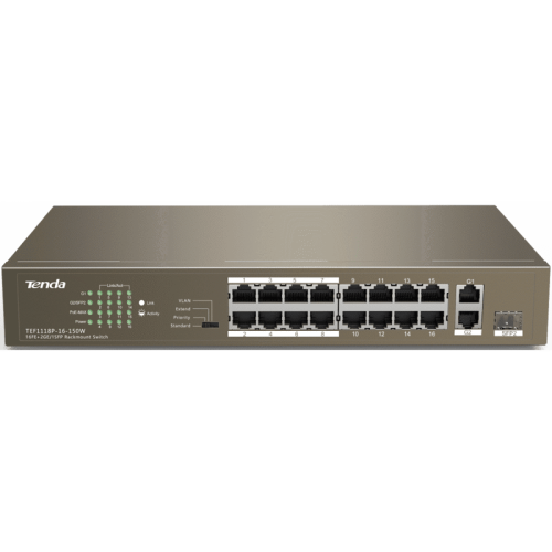 Коммутатор 18PORT F1118P-16-150W IP-COM
