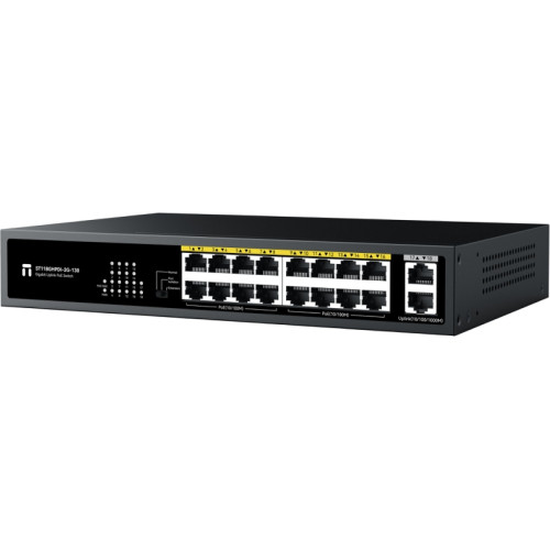 Коммутатор/ 16FE PoE+2GE Uplink PoE Switch
