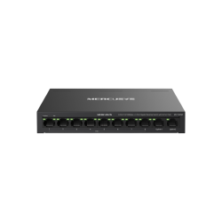 Коммутатор/ 8-Port 10/100Mbps + 2-Port Gigabit Desktop Switch with 8-Port PoE+