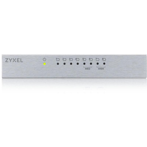 Коммутатор/ ZYXEL GS-108B v3, Switch 8 ports 1000 Mbps, desktop, metal case