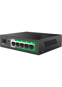 Коммутатор Netis P106GC (L2) 5x1Гбит/с 1SFP 4PoE 60W неуправляемый