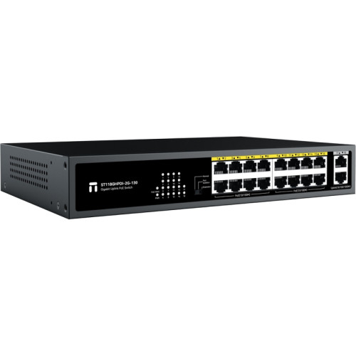 Коммутатор/ 16FE PoE+2GE Uplink PoE Switch