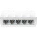 Коммутатор/ 5-port 10/100Mbps unmanaged switch, plastic case, desktop and wall mountable