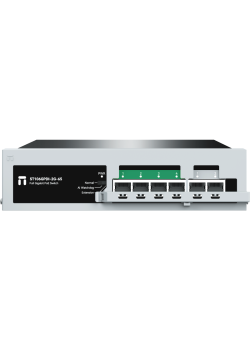 Коммутатор Netis ST106GPDI-2G-65 (L2) 6x1Гбит/с 1xКомбо(1000BASE-T/SFP) 4PoE+ 65W неуправляемый