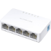 5-port 10/100Mbps desktop switch, plastic case